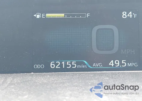 2020 Toyota Prius Le/Xle из США, поврежденный, VIN JTDL9RFU0L3017790